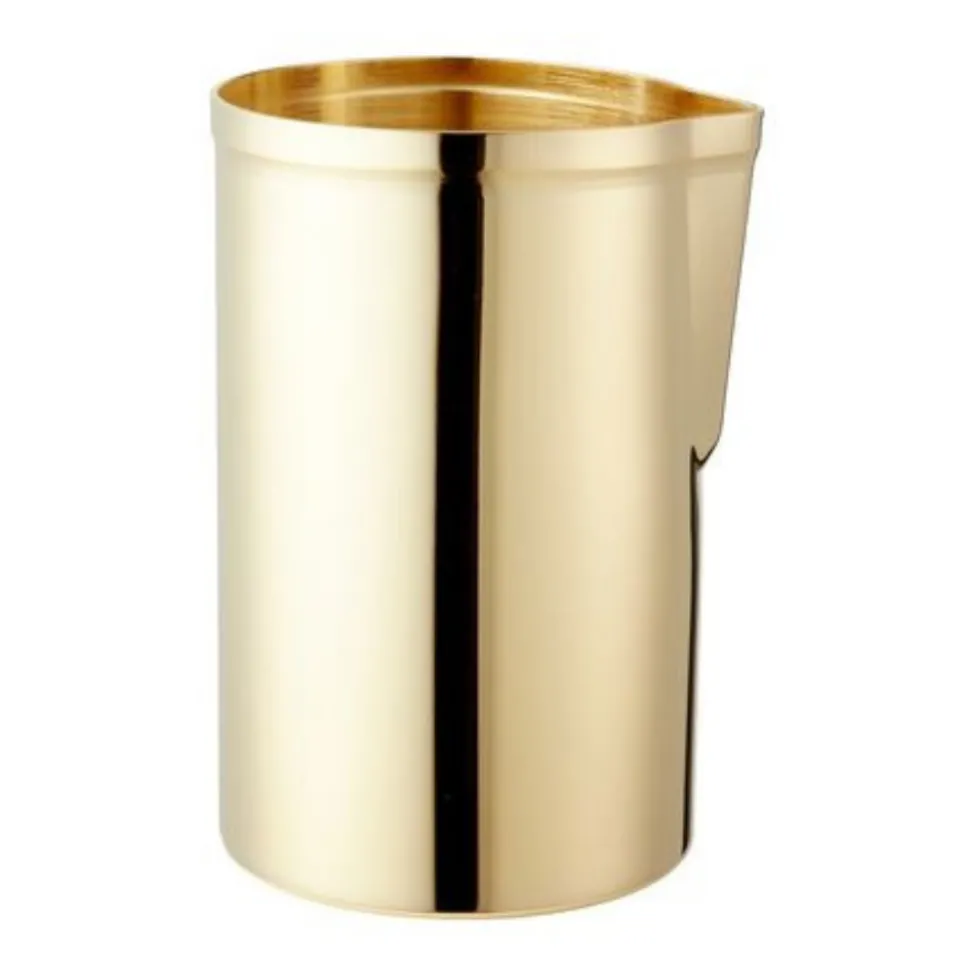 Japanese Japanese-Made Bar Tools*24 Kt Gold Mr. Slim Mixing Pitcher