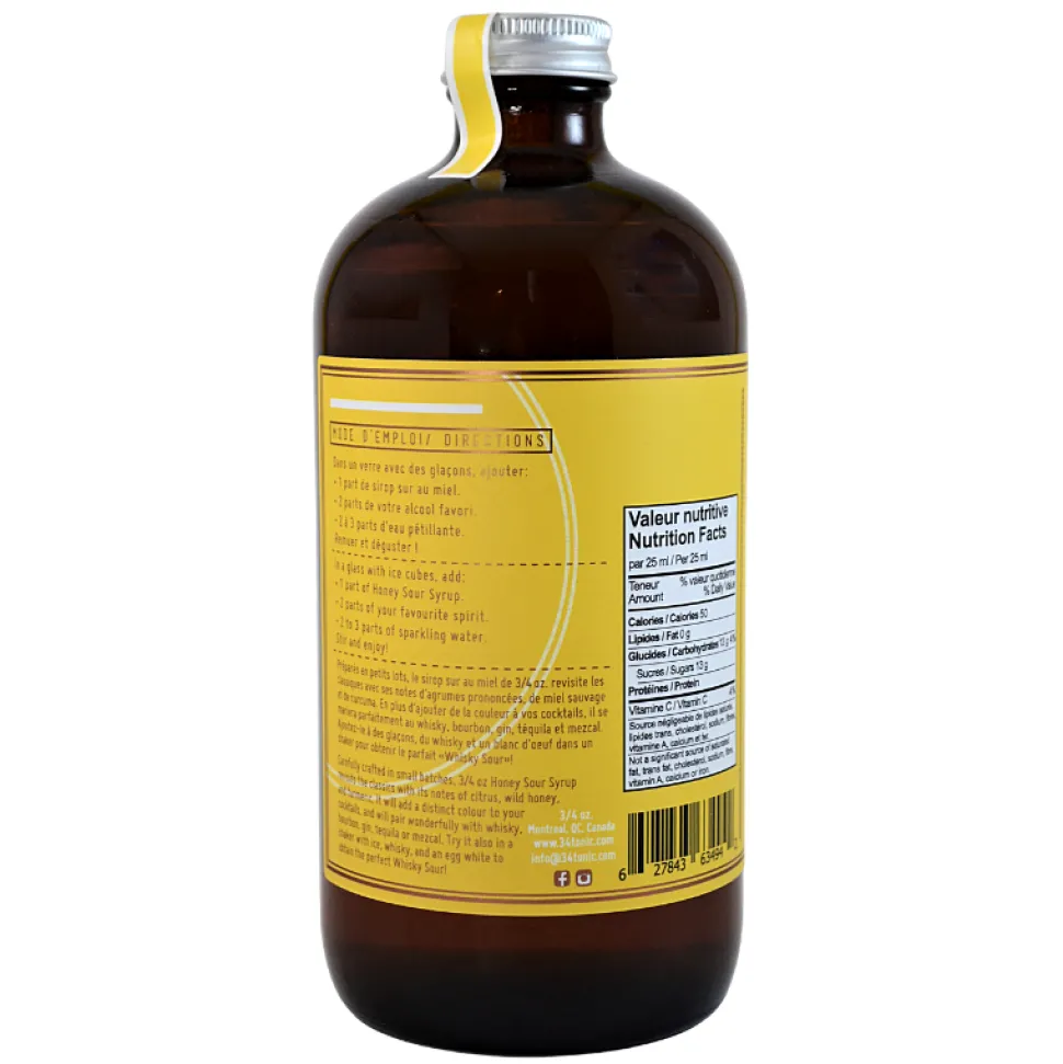 Enterprises JESEMI Inc. Syrups*3/4 Oz. Maison Honey Sour Syrup