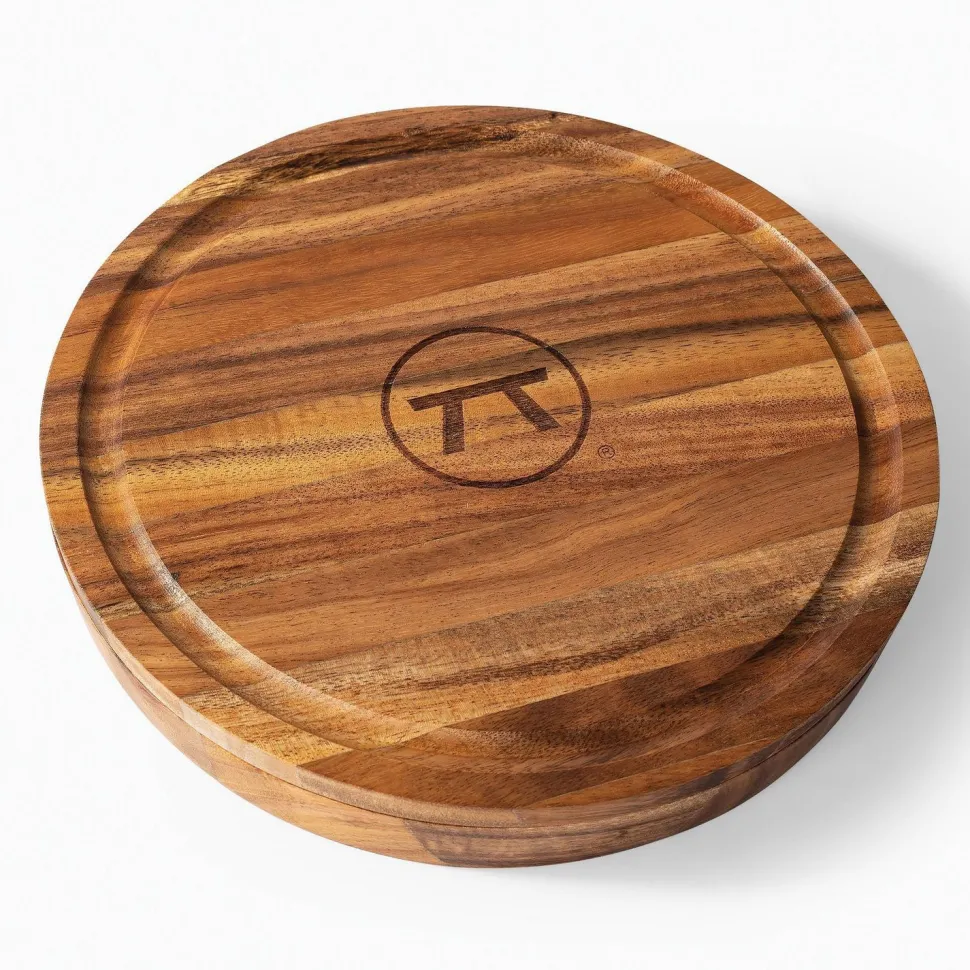 Fox Run Garnishes*Acacia Wood Salt Rimmer, Storage & Cutting Board