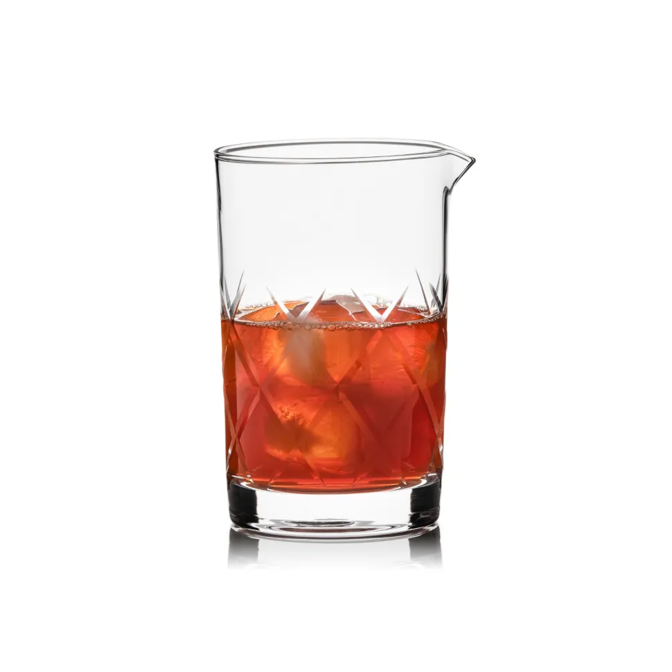 China Mixing Glasses*Ada Yarai-Etched Mixing Glass