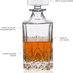 True Fabrications Decanters & Pitchers*Admiral Spirit Decanter