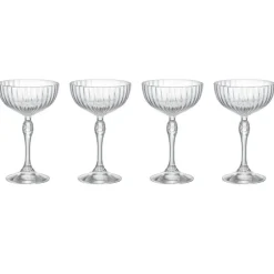 Trudeau Coupes / Nick & Nora*America '20S Coupes (Set Of 4)