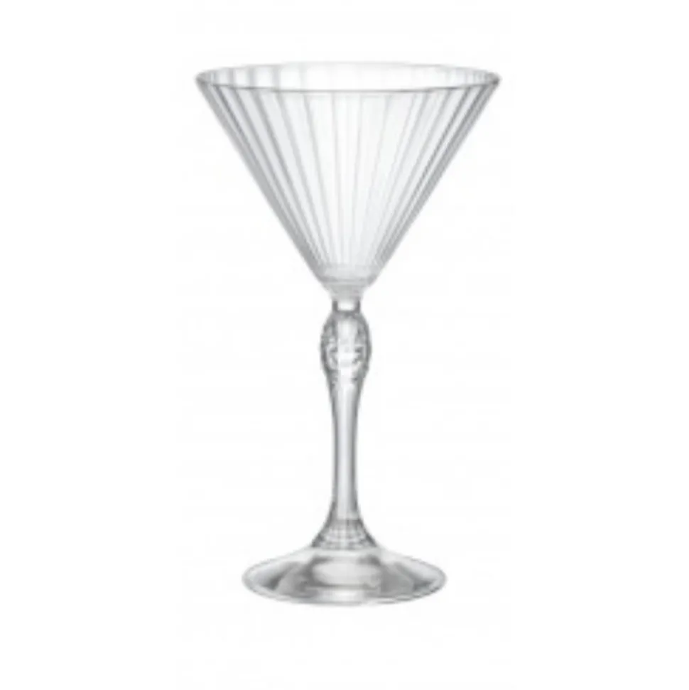 Trudeau Martini*America '20S Martini Glasses (Set Of 4)