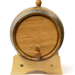 The Crafty Bartender Oak Barrels*American White Oak Barrel - 3 Litre