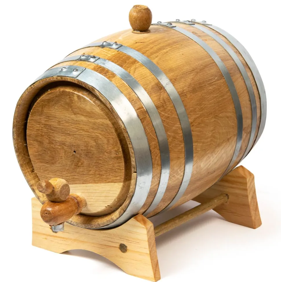 Oak Barrels Ltd. Oak Barrels*American White Oak Barrel - 2 Litre
