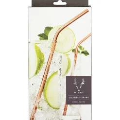 True Fabrications Straws*Angled Copper Straws