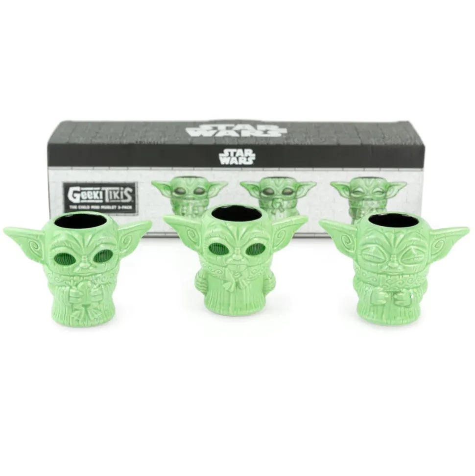 Toynk Tiki Mugs*Baby Yoda Mini Muglets (Set Of 3)
