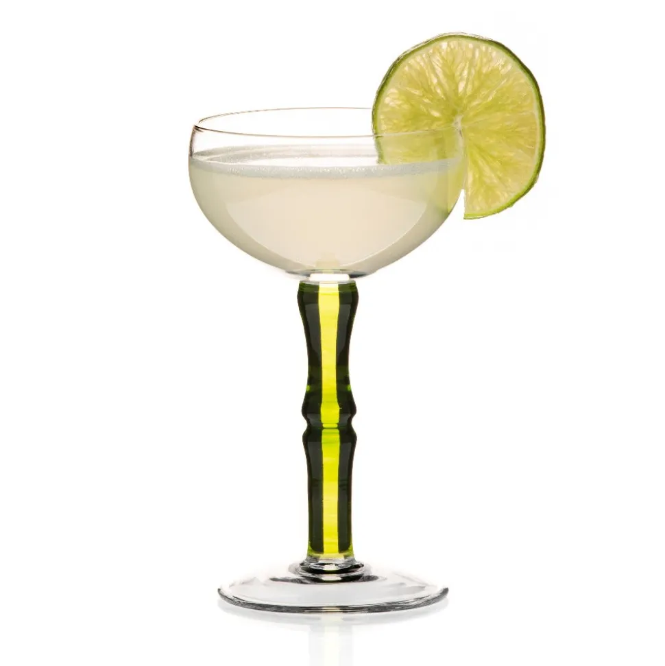 Better Refined - CHINA Potion House Bar Tools*Bamboo Stem Coupe Glass