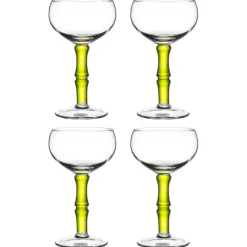 Better Refined - CHINA Tiki Mugs*Bamboo Stem Coupe Glass