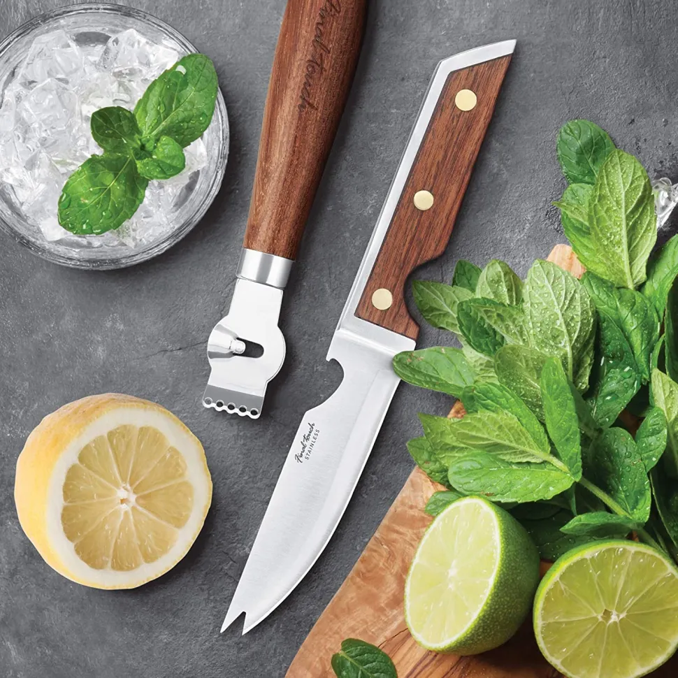 Product Specialties Inc. Garnishes*Bartender's Bar Knife & Zester Set