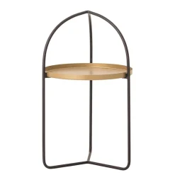 Bloomingville Bar Carts*Black + Gold Tray Stand
