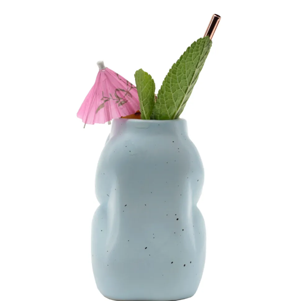 China Tiki*Blue Suffering Bastard Tiki Mug
