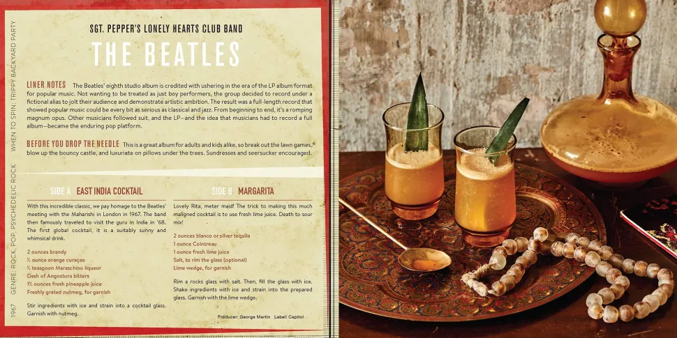 Manda Group - Hachette Books*Booze & Vinyl: A Spirited Guide To Great Music And Mixed Drinks