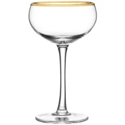 Better Refined - CHINA Coupes / Nick & Nora*Cleo Gold Rim Coupe