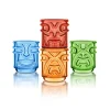 Product Specialties Inc. Tiki Mugs*Colourful Tiki God Glasses (Set Of 4)