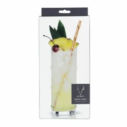 True Fabrications Straws*Copper Bamboo Straw