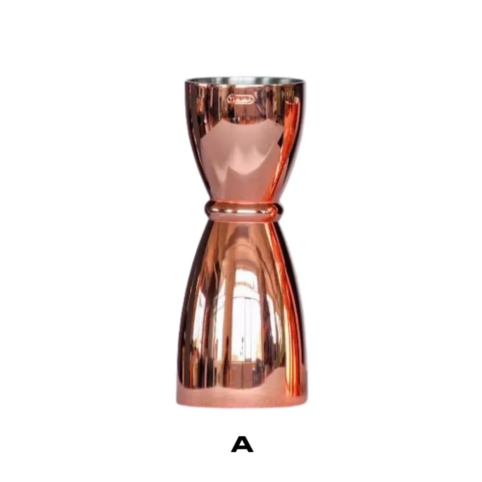 Japanese Japanese-Made Bar Tools*Copper Cup Jigger - Available In 3 Sizes