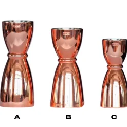 Japanese Jiggers*Copper Cup Jigger - Available In 3 Sizes