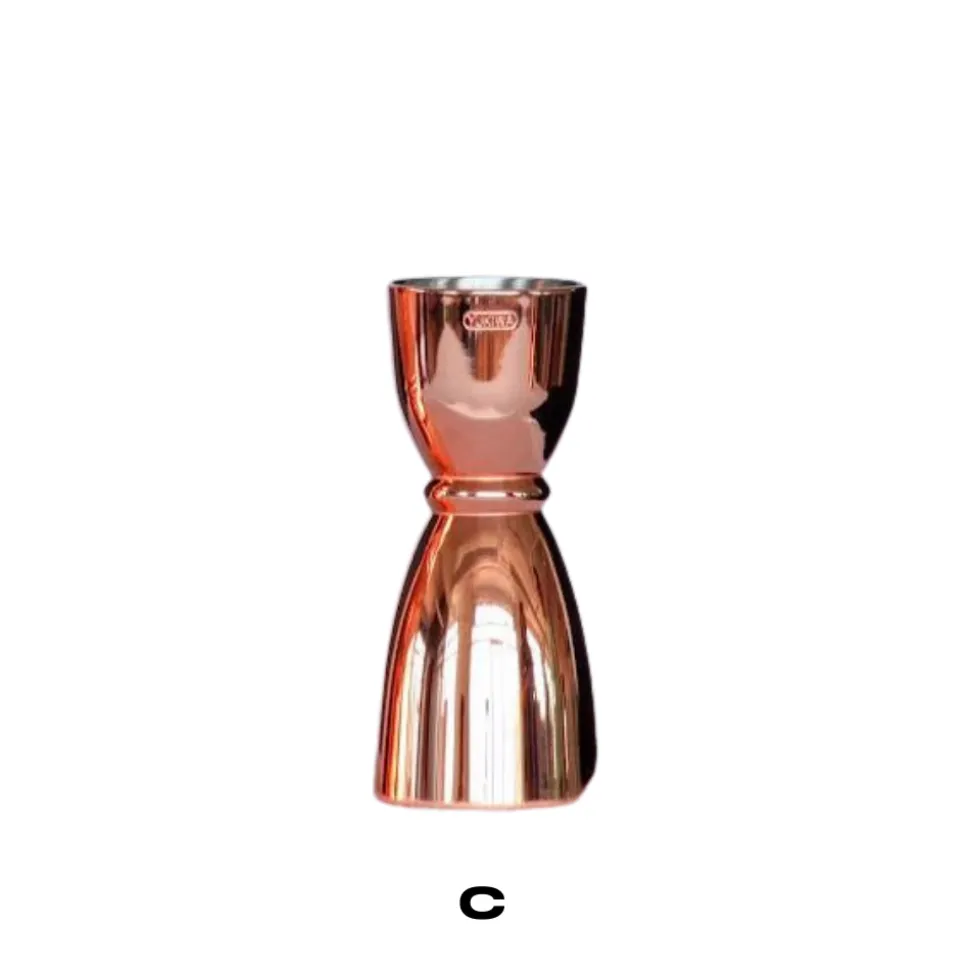Japanese Jiggers*Copper Cup Jigger - Available In 3 Sizes