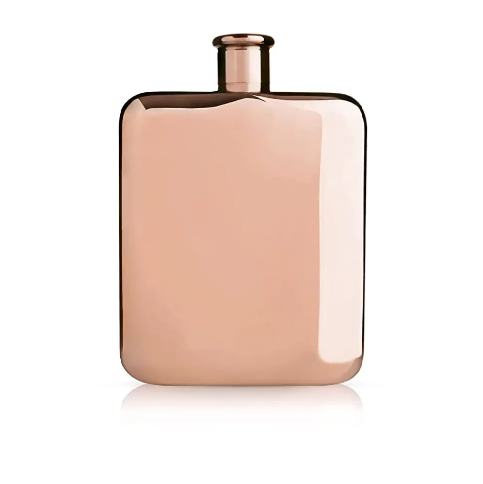 True Fabrications Flasks*Copper Plated Flask