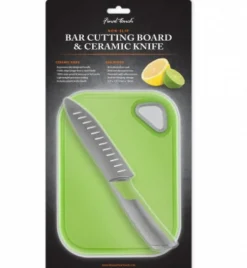 Product Specialties Inc. Garnishes*Cutting Board & Ceramic Knife Set