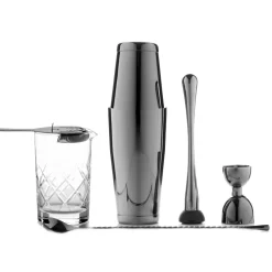 China Potion House Bar Tools*Deluxe Gunmetal Bar Tools Set