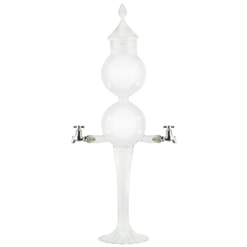 Bonnecaze Absinthe*Double Globe Glass Absinthe Fountain - 2 Spout