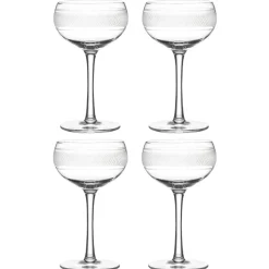 Better Refined - CHINA Coupes / Nick & Nora*Etched Cleo Coupe