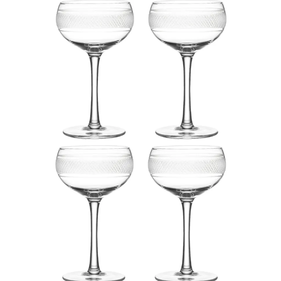 Better Refined - CHINA Coupes / Nick & Nora*Etched Cleo Coupe