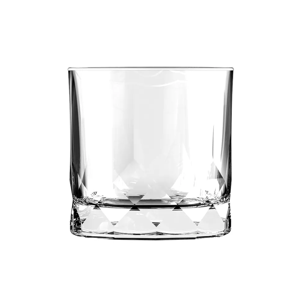 Puddifoot Tumblers*Faceted Double Rocks Glass