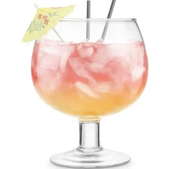 Product Specialties Inc. Tiki*Final Touch Cocktail Fishbowl Glass