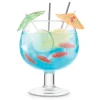 Product Specialties Inc. Tiki Mugs*Final Touch Cocktail Fishbowl Glass