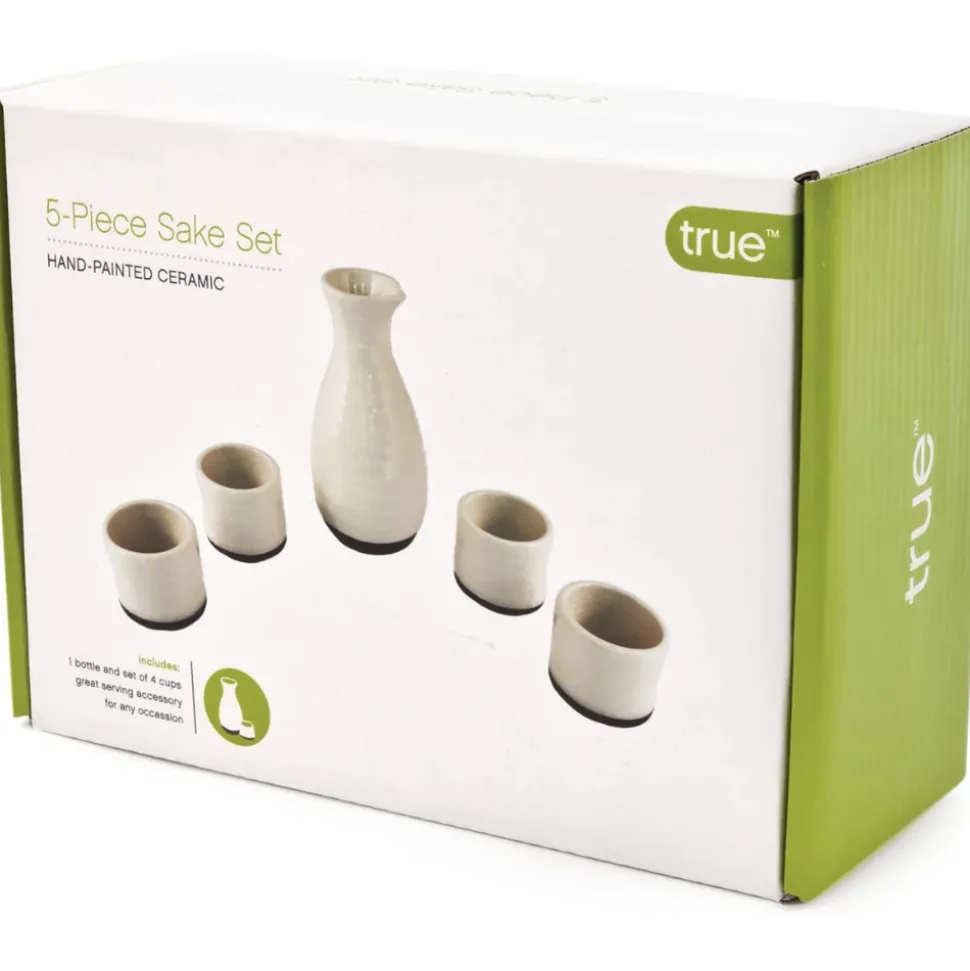 True Fabrications Decanters & Pitchers*Fire-Glazed Sake Set
