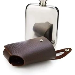 True Fabrications Flasks*Flask With Traveling Case