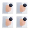 Faire Coasters & Trays*Foiled Grey Abstract Resin Coasters