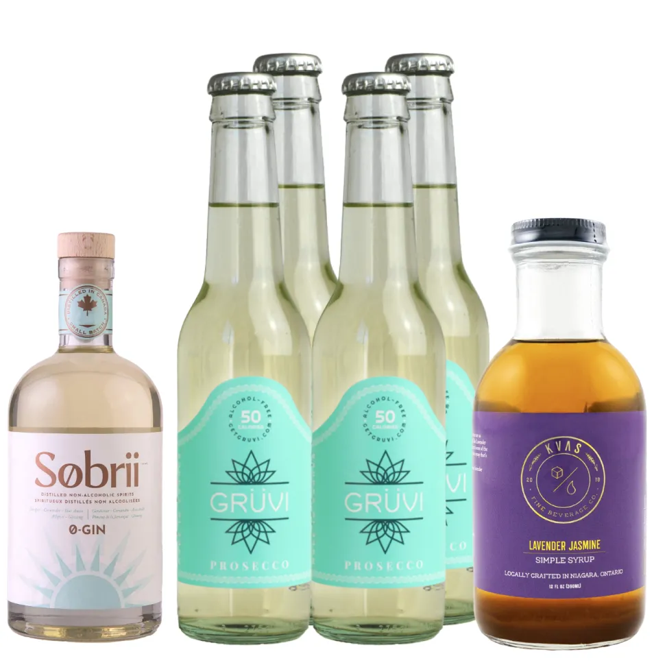 Gift Set Ingredient Kits*French 75 Kit (Non-Alcoholic)