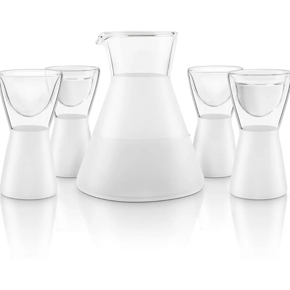 Product Specialties Inc. Decanters & Pitchers*Frosted Sake Decanter & Glasses