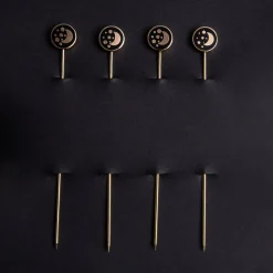 Love and Victory Garnishes*Galaxy Cocktail Pins (Set Of 4)