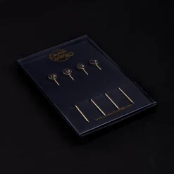 Love and Victory Garnishes*Galaxy Cocktail Pins (Set Of 4)