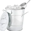True Fabrications Wine*Galvanized Metal Ice Bucket