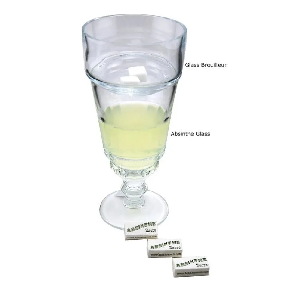 Bonnecaze Absinthe*Glass Verse-Eau Absinthe Dripper