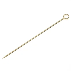 China Cocktail Picks & Stirrers*Gold Circle Cocktail Pin