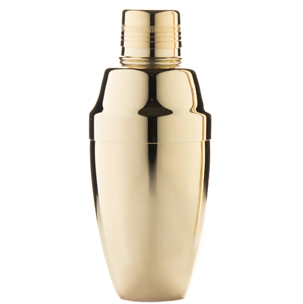 China Potion House Bar Tools*Gold Cobbler Shaker