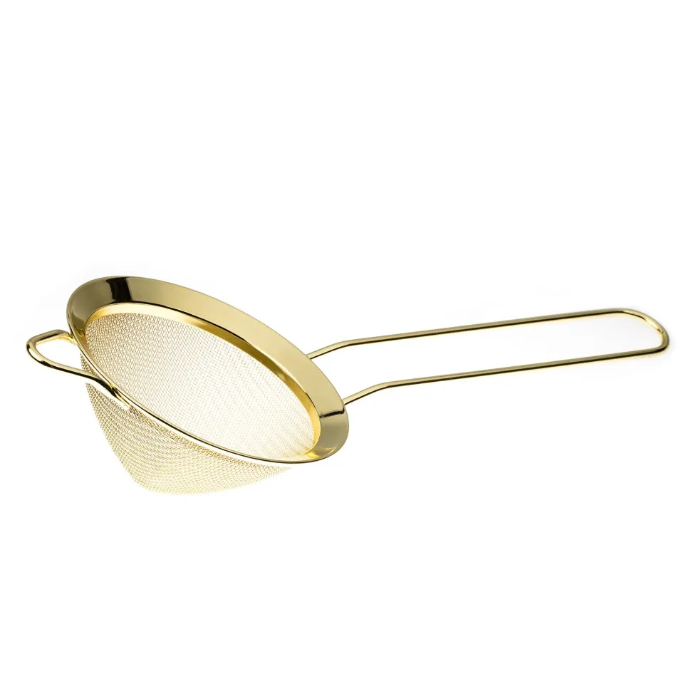 China Strainers*Gold Conical Mesh Strainer