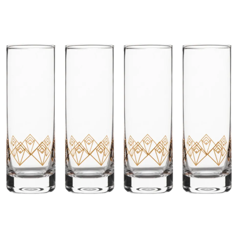 Better Refined - CHINA Potion House Bar Tools*Gold Dream Deco Highball