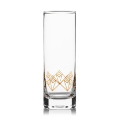 Better Refined - CHINA Highball Glasses*Gold Dream Deco Highball