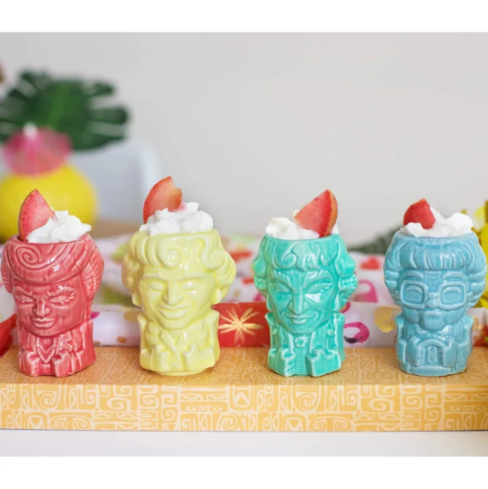 Toynk Tiki*Golden Girls Mini Muglet Set Of 4