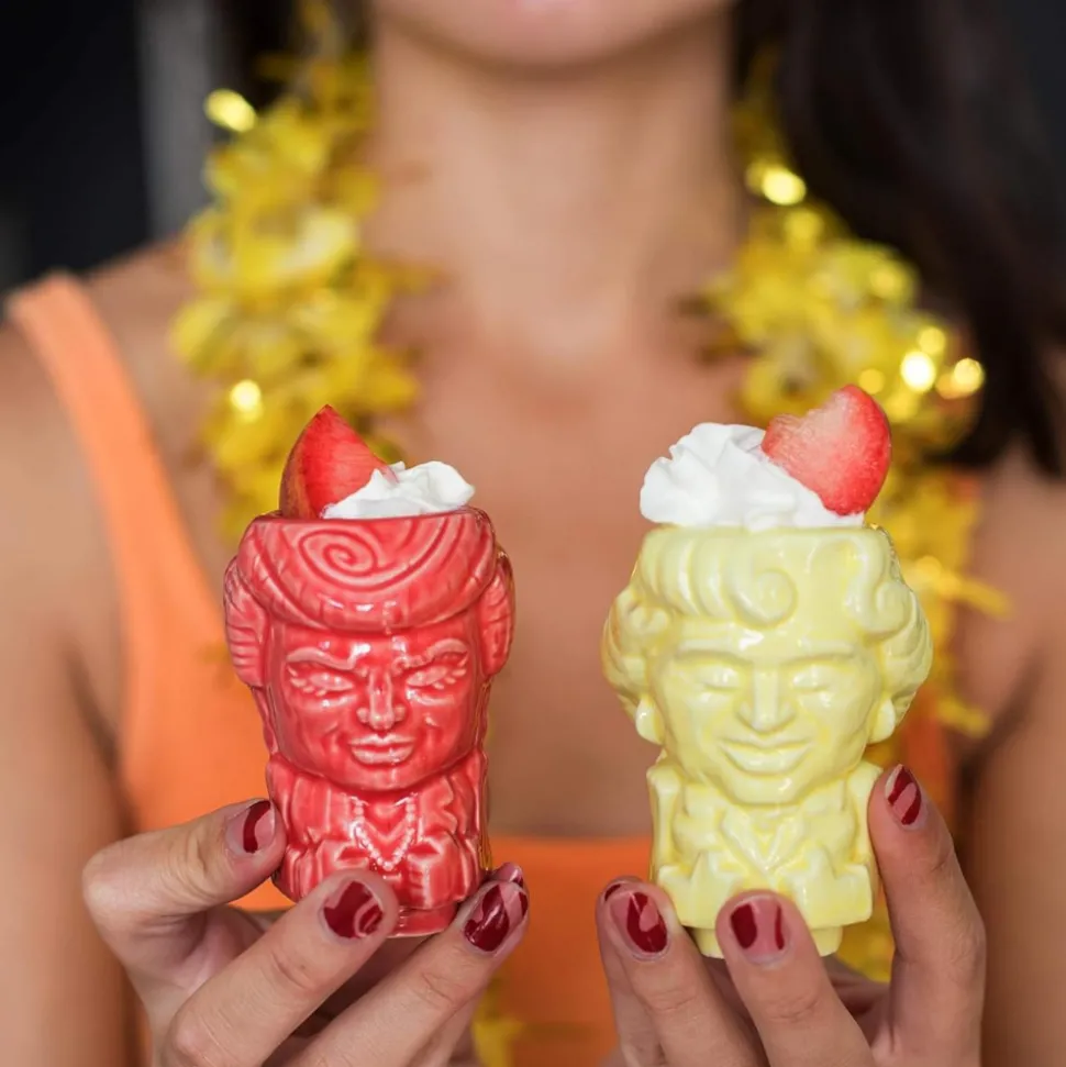 Toynk Tiki*Golden Girls Mini Muglet Set Of 4