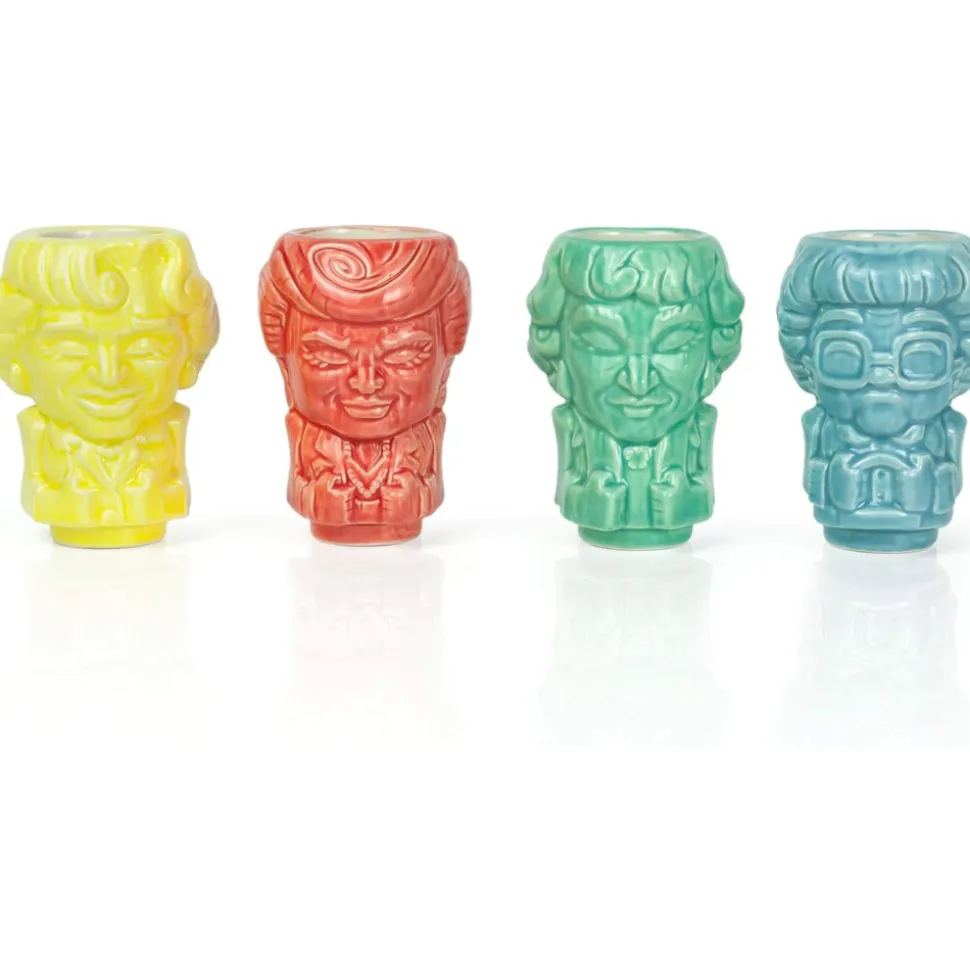 Toynk Tiki Mugs*Golden Girls Mini Muglet Set Of 4
