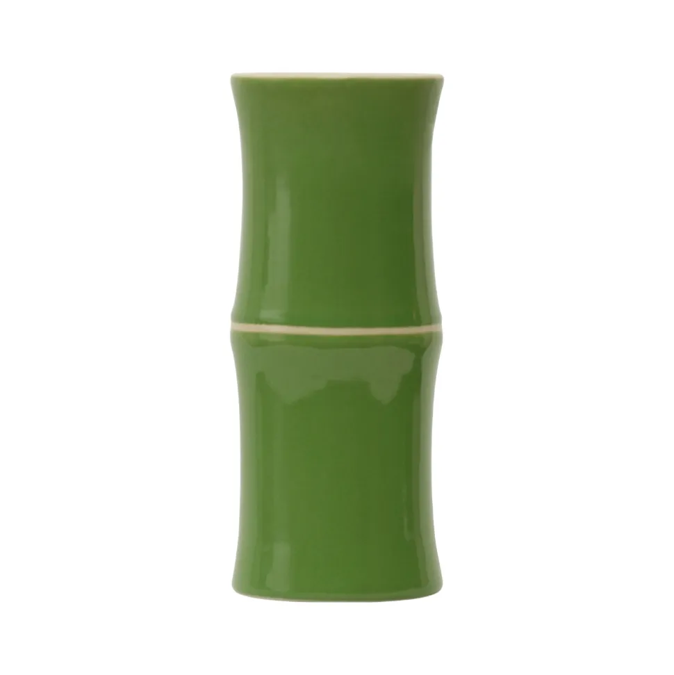 China Tiki Mugs*Green Bamboo Tiki Mug